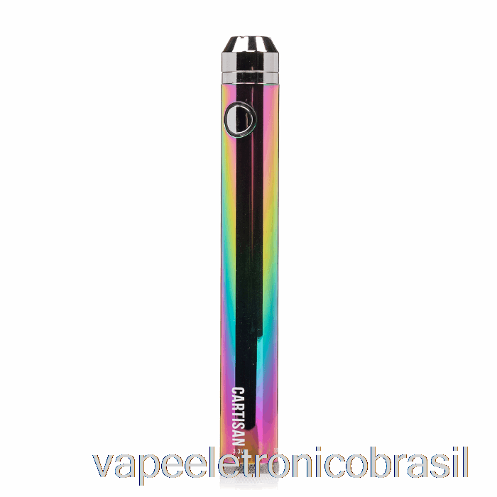 Vape Vaporesso Cartisan Ego Spinner Twist 1300 510 Bateria Arco-íris